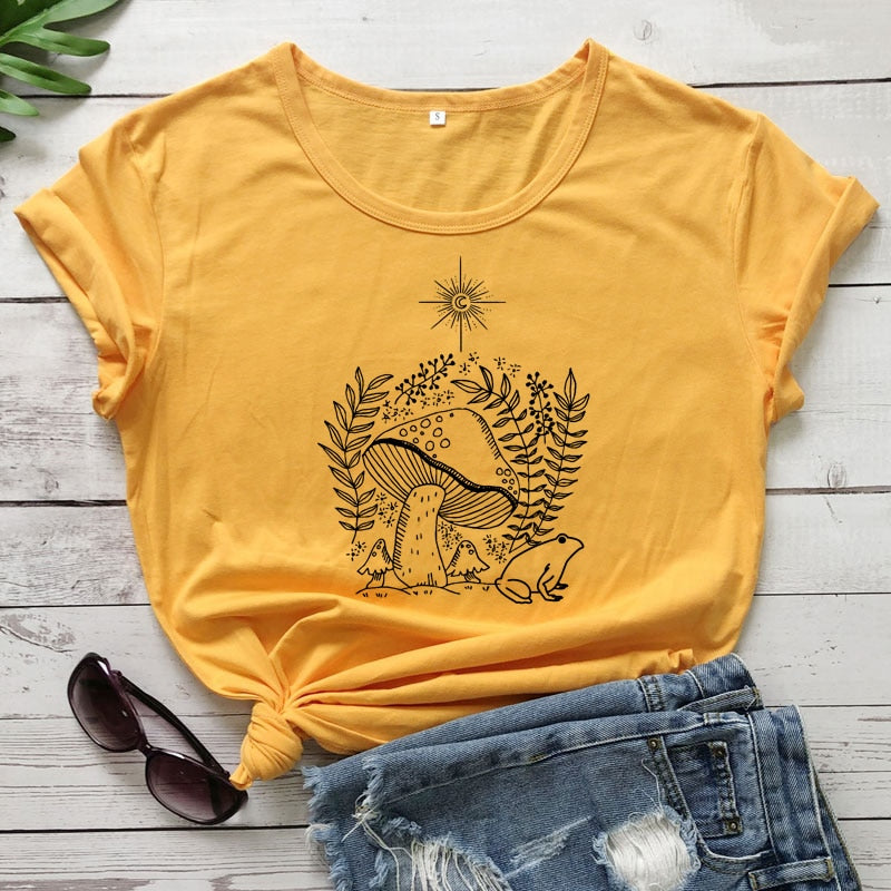 Cybele Boho Mushroom T-Shirt
