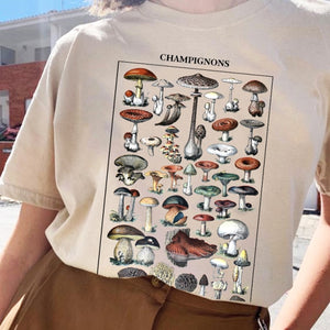 Champignons Mushroom Grunge T-Shirt